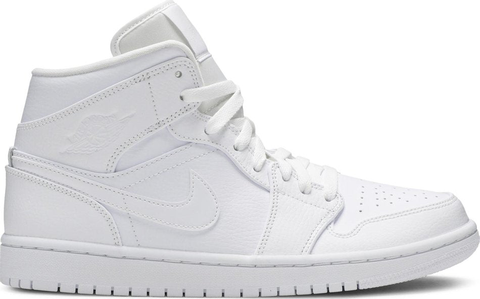 Air Jordan 1 Mid  White  554724-126